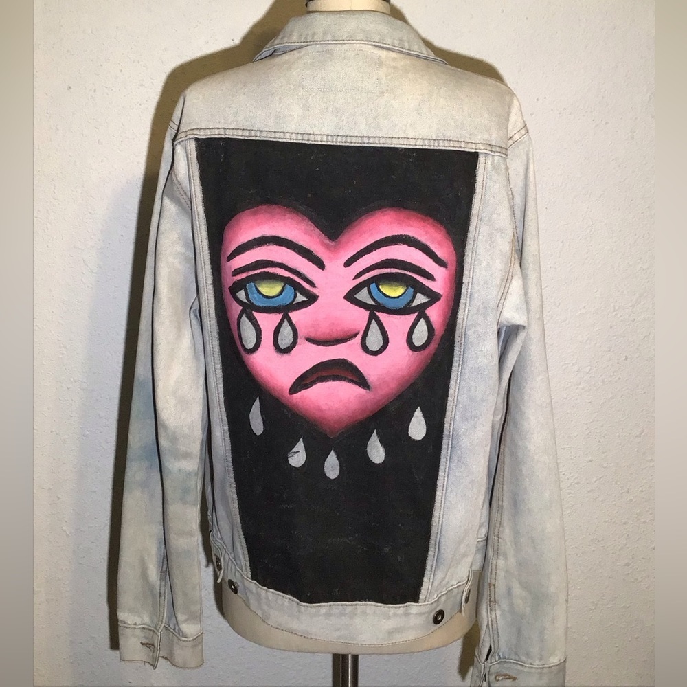 Brooklyn cloth unisex denim jacket size medium